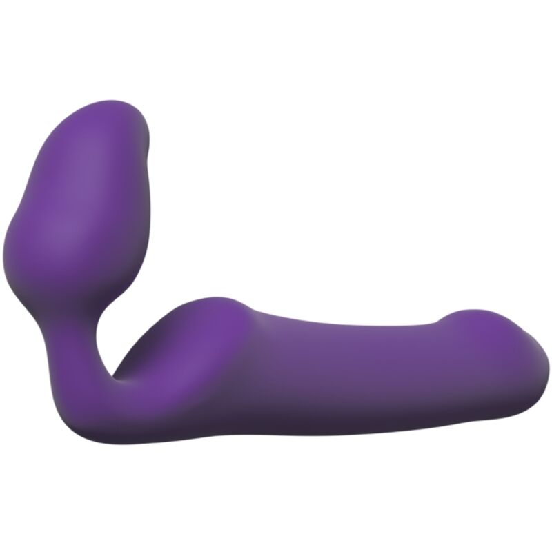 ADRIEN LASTIC - QUEENS STRAP-ON FLEXIBLE PURPLE SIZE L