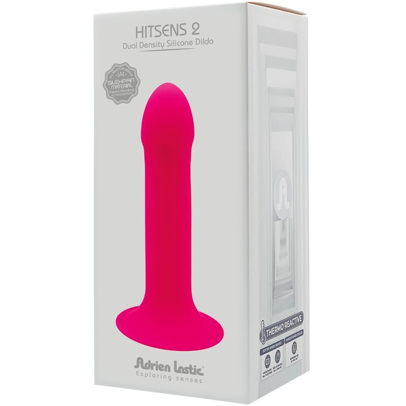 ADRIEN LASTIC - HITSENS 2 DILDO IN SILICONE ROSA