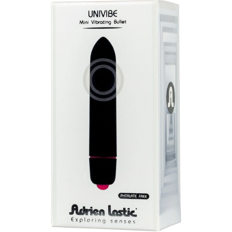 ADRIEN LASTIC - MINI BULLET VIBRANTE UNIVIBE NERO