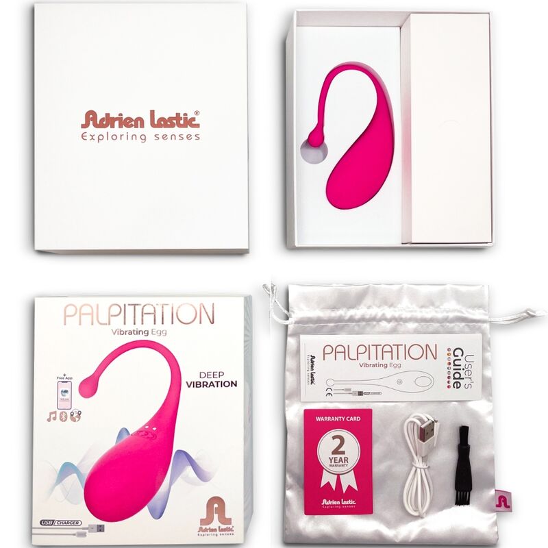 ADRIEN LASTIC - ŒUF VIBRANT ROSE PALPITATION - APPLICATION GRATUITE