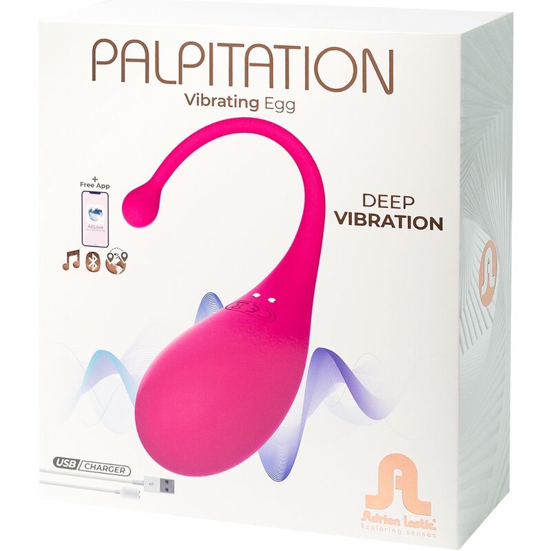 ADRIEN LASTIC - ŒUF VIBRANT ROSE PALPITATION - APPLICATION GRATUITE