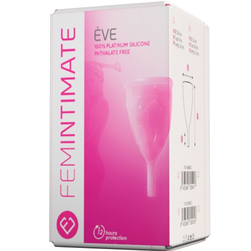 FEMINTIMATE - EVE COPPE MESTRUALI IN SILICONE - TAGLIA S