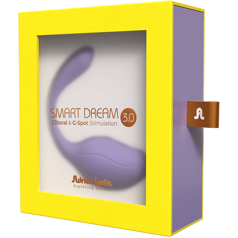 ADRIEN LASTIC - SMART DREAM 3.0 CLITORAL STIMULATOR AND PURPLE G-SPOT REMOTE CONTROL - FREE APP