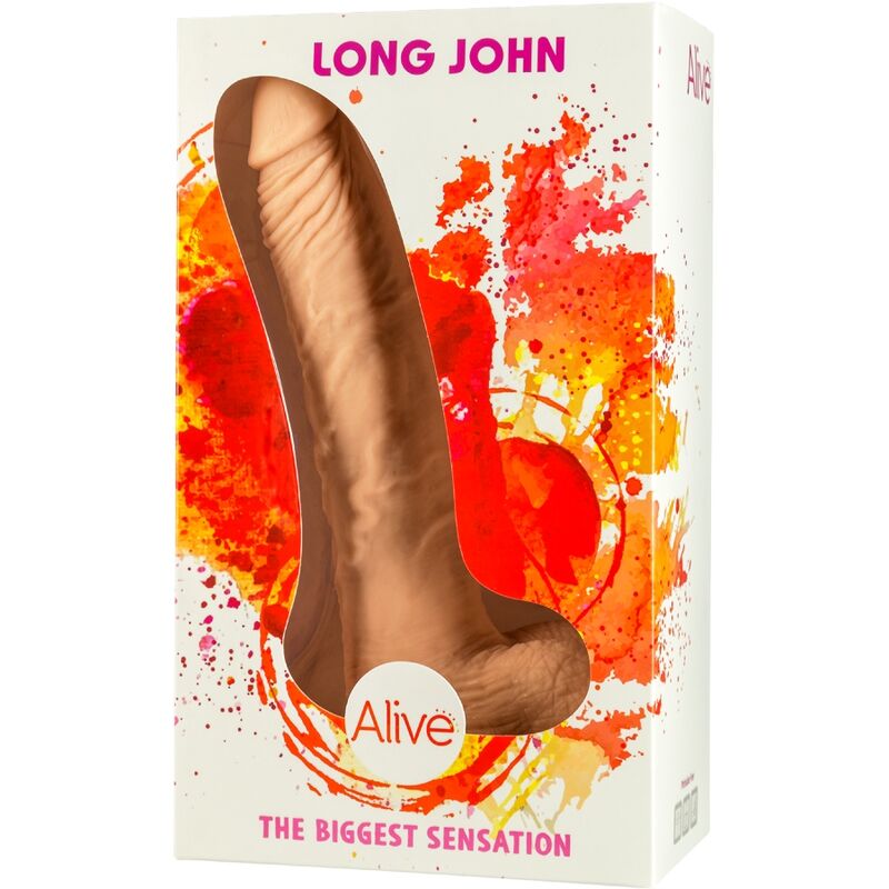 ALIVE - REALISTIC PENIS LONG JOHN 21.8 CM