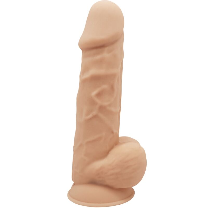 SILEXD - VIBRATEUR PÉNIS RÉALISTE MODÈLE 1 EN SILICONE PREMIUM SILEXPAN 21,5 CM