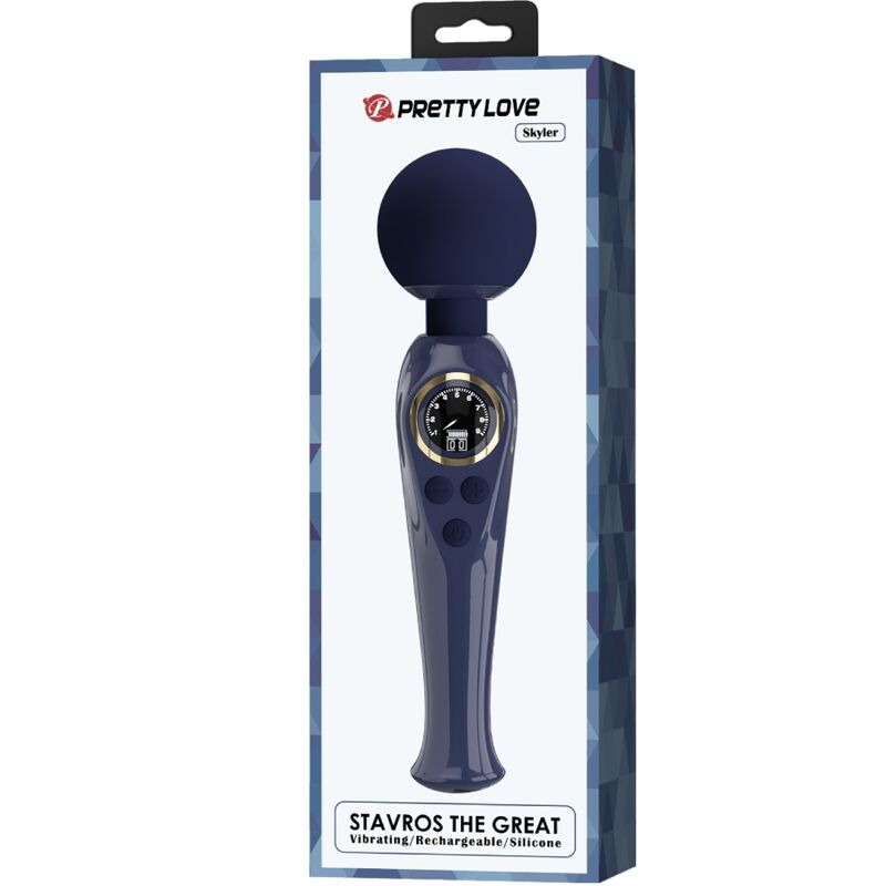 PRETTY LOVE - SKYLER BLUE VIBRATING WAND