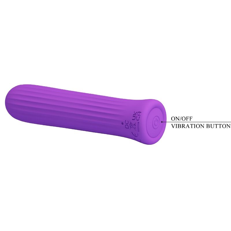 PRETTY LOVE - BLANCHE VIBRATEUR STIMULATEUR LILAS