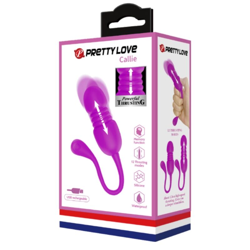 PRETTY LOVE - ŒUF VIBRANT RECHARGEABLE CALLIE VIOLET