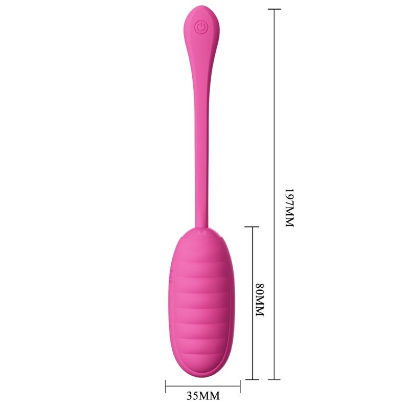 PRETTY LOVE - RECHARGEABLE VIBRATING EGG CATALINA PINK