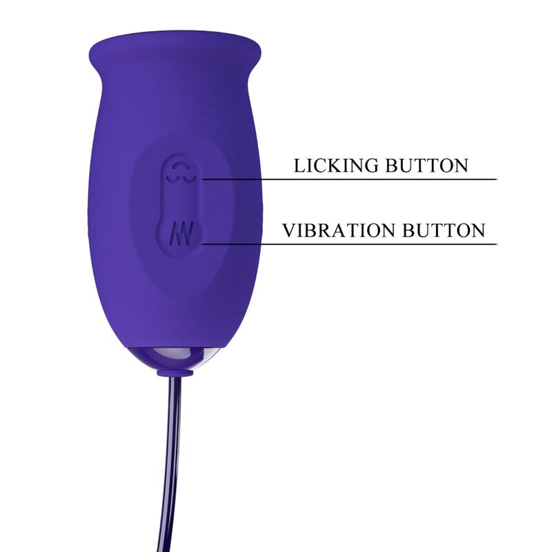 PRETTY LOVE - DAISY YOUTH RECHARGEABLE VIBRATOR STIMULATOR PURPLE