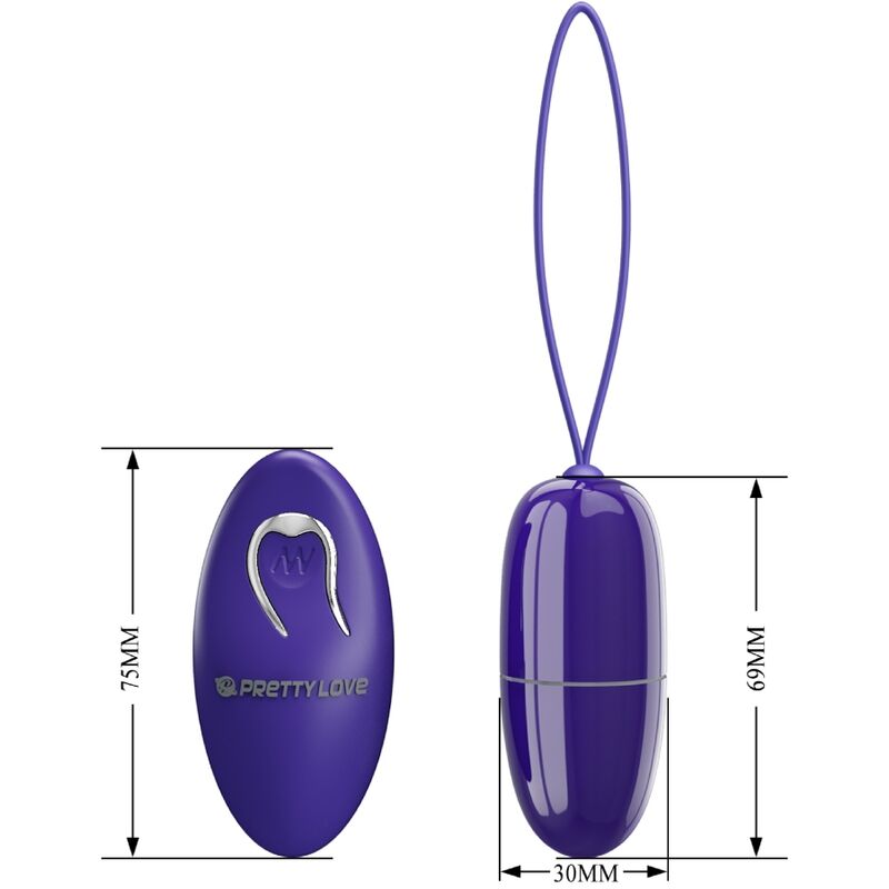 PRETTY LOVE - TÉLÉCOMMANDE SELKIE YOUTH MINI VIBRANT EGG VIOLET