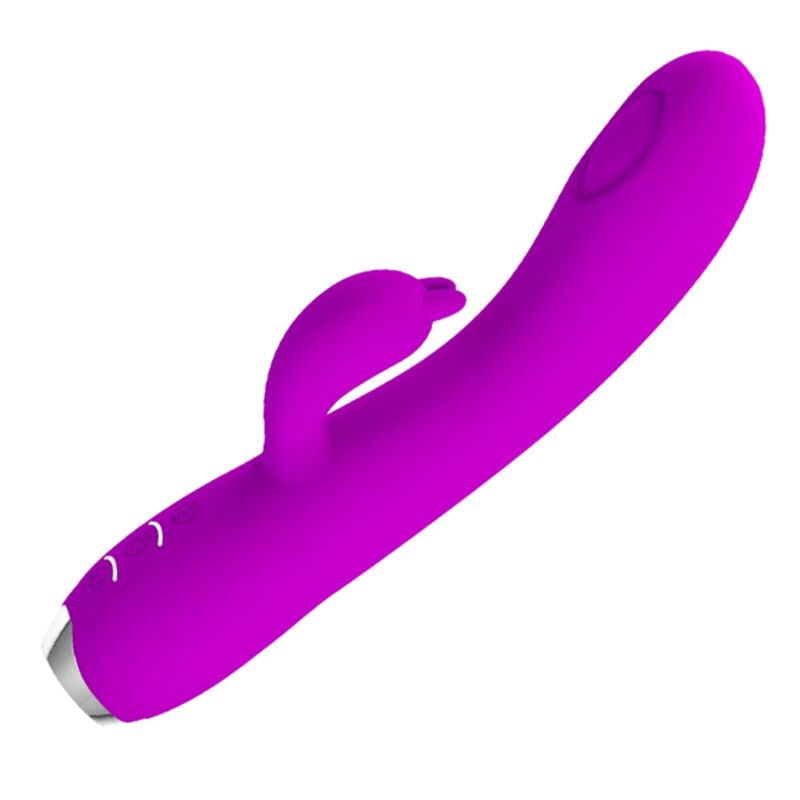 PRETTY LOVE - VIBRATEUR À VENTOUSE RECHARGEABLE QUEEN VIOLET