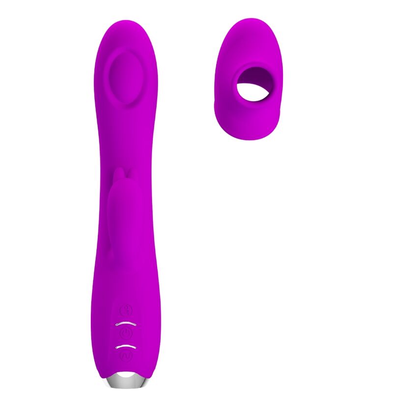 PRETTY LOVE - VIBRATEUR À VENTOUSE RECHARGEABLE QUEEN VIOLET