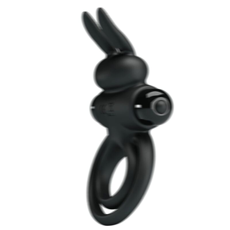 PRETTY LOVE - BLACK RABBIT VIBRATOR III PENIS RING