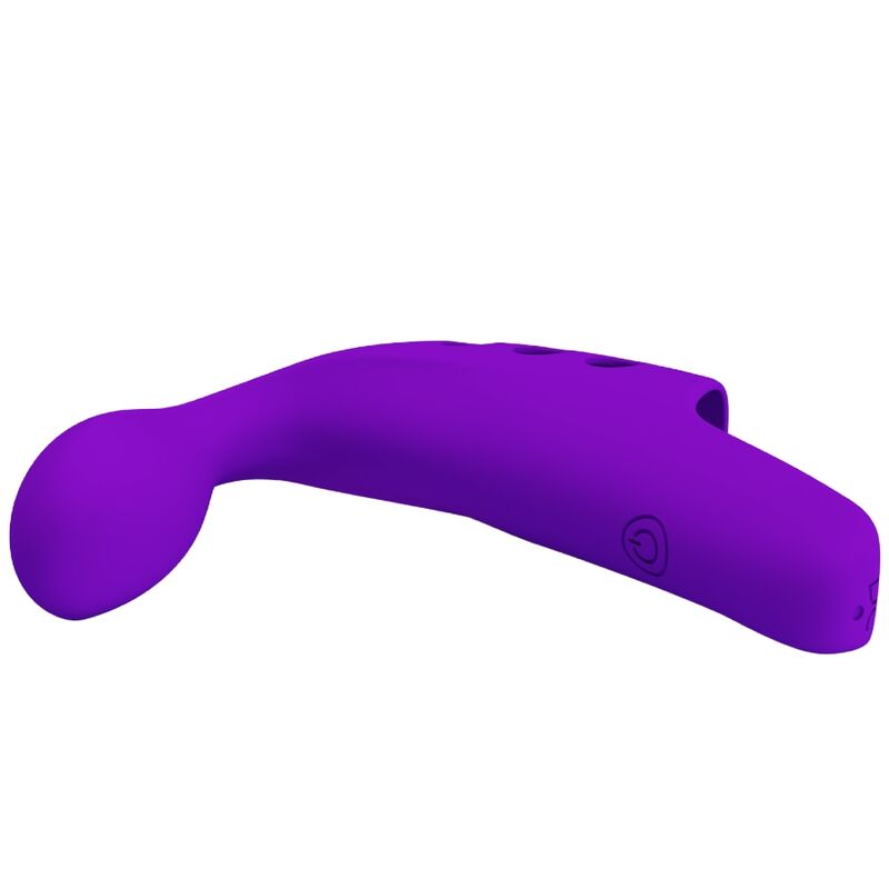 PRETTY LOVE - VIBRATEUR À DOIGT RECHARGEABLE GORGON VIOLET