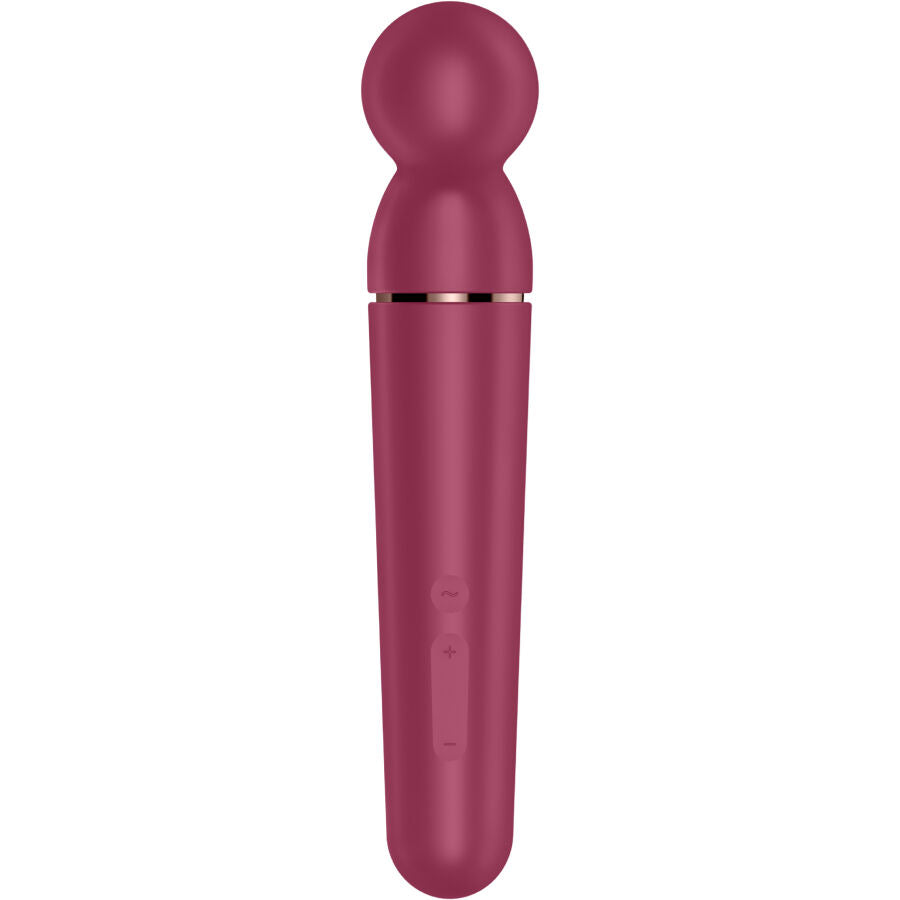 SATISFYER - PLANET WAND-ER BERRY VIBRATING MASSAGER