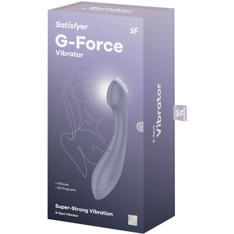 SATISFYER - G-FORCE PINK G-SPOT VIBRATOR STIMULATOR