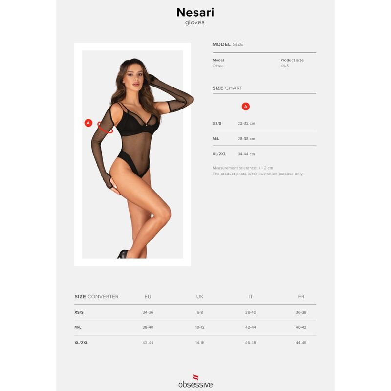 OBSESSIVE - GUANTI NESARI XS/S