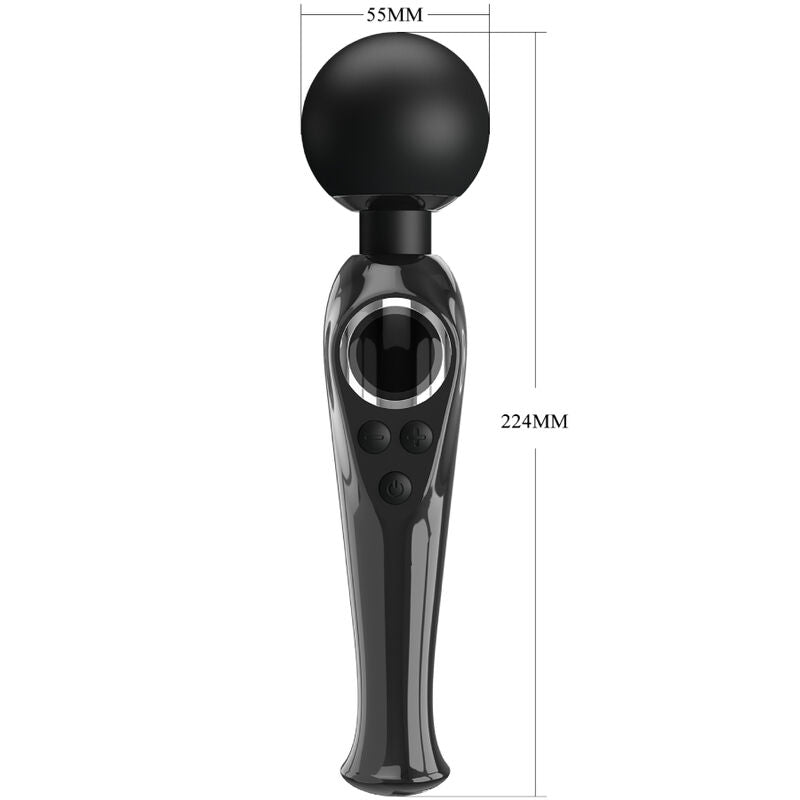 PRETTY LOVE - SKYLER BLACK VIBRATING WAND