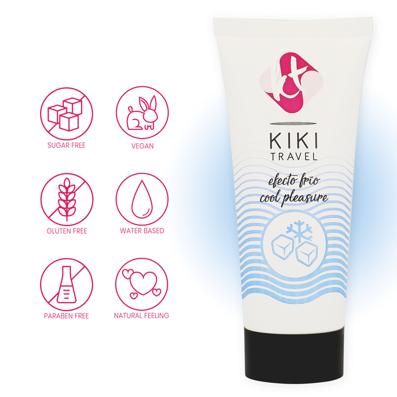 KIKÍ TRAVEL - COOLING EFFECT LUBRICANT 50 ML