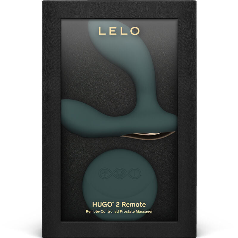 LELO - MASSEUR PROSTATIQUE AVEC TÉLÉCOMMANDE HUGO 2 VERT