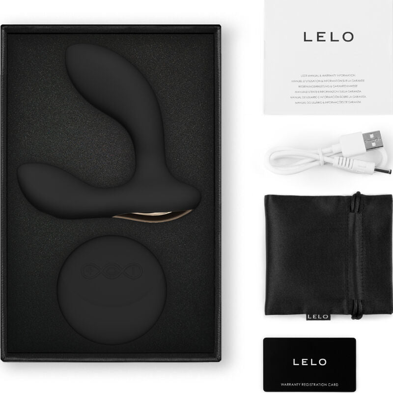 LELO - MASSEUR PROSTATIQUE AVEC TÉLÉCOMMANDE HUGO 2 VERT