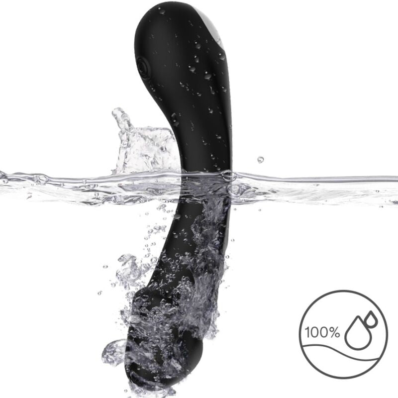 ARMONY - GODE VIBRATEUR POINT G EN SILICONE NOIR