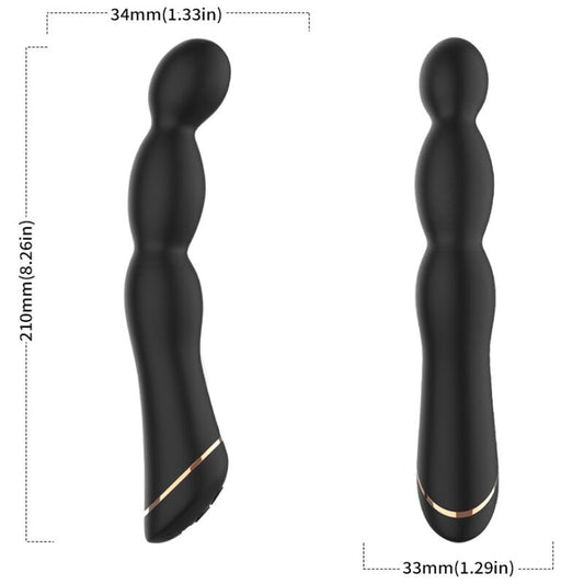 ARMONY - BLACK ADJUSTABLE BAMBOO VIBRATOR