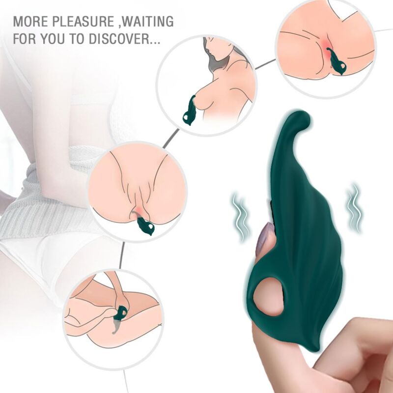 ARMONY - GREEN FINGER STIMULATOR AND VIBRATOR