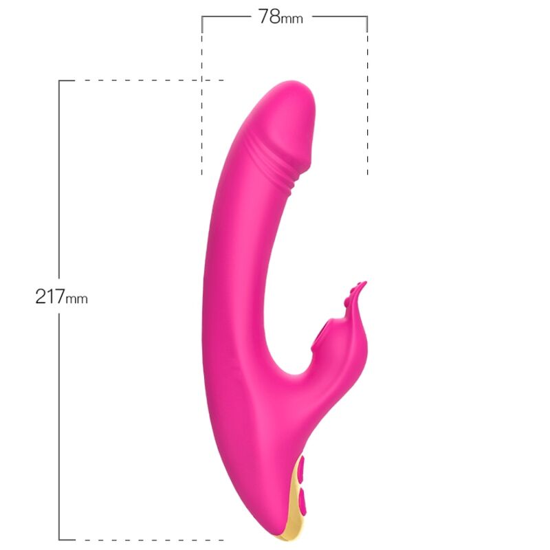 ARMONY - AMANT QUI AUTORISE LE CLITORIS VIBRANT ET LE POINT G FUCHSIA