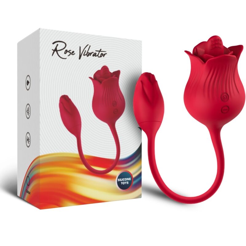 ARMONY - VIBRATEUR ROSE AVEC COLA ROUGE