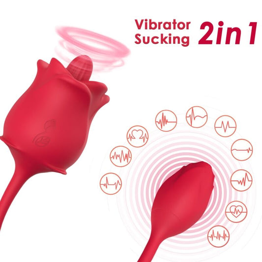 ARMONY - STIMULATOR AND VIBRATOR PINK COLA RED