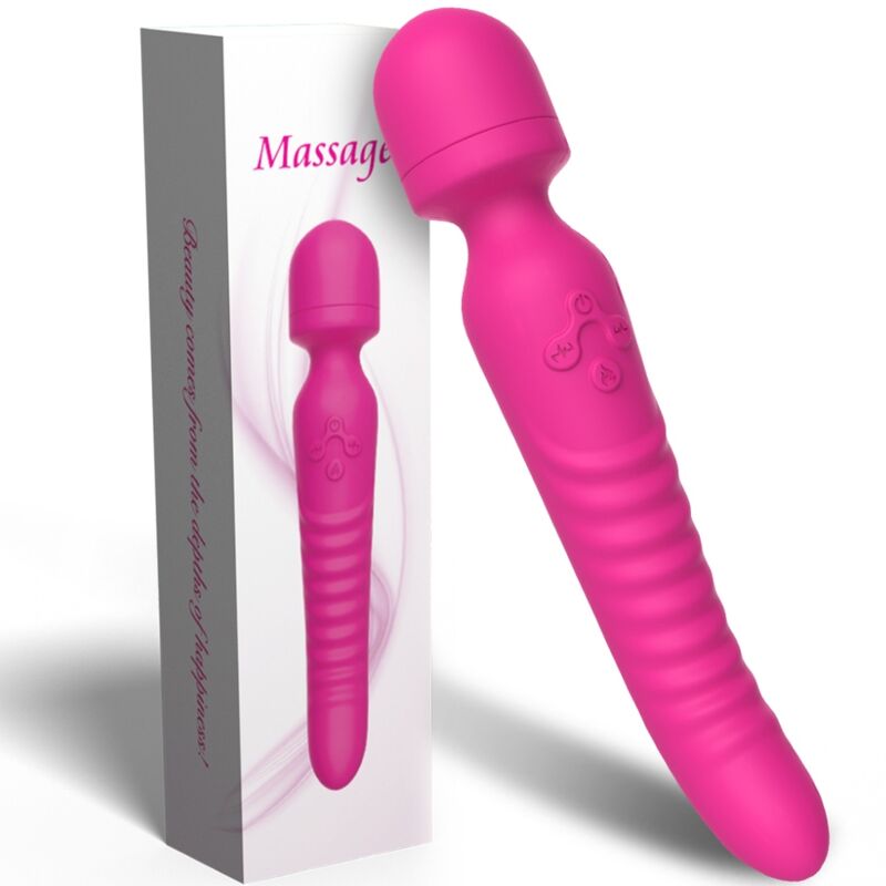 ARMONY - MISSION MASSAGER AND VIBRATOR HEAT EFFECT FUCHSIA