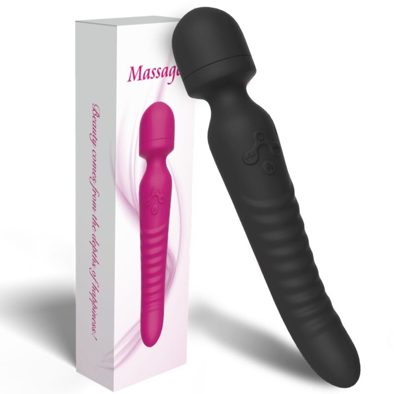 ARMONY - MASSEUR ET VIBRATEUR À EFFET CHALEUR MISSION NOIR