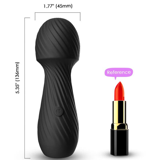 ARMONY - DAZZLE SMALL BLACK MASSAGER AND VIBRATOR