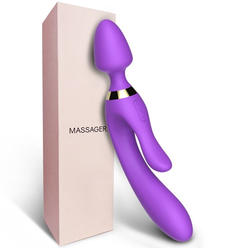 ARMONY - PURPLE RABBIT MASSAGER AND VIBRATOR