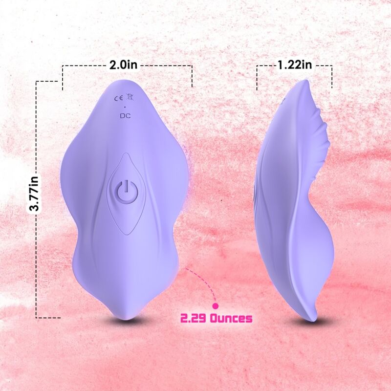 ARMONY - WEARABLE PANTIES WHISPER REMOTE CONTROL VIBRATOR PURPLE