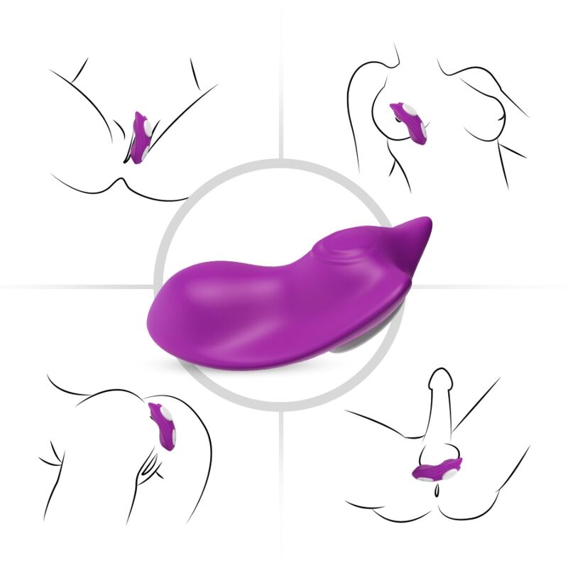 ARMONY - WEARABLE PANTIES WITH REMOTE CONTROL VIBRATOR PURPLE