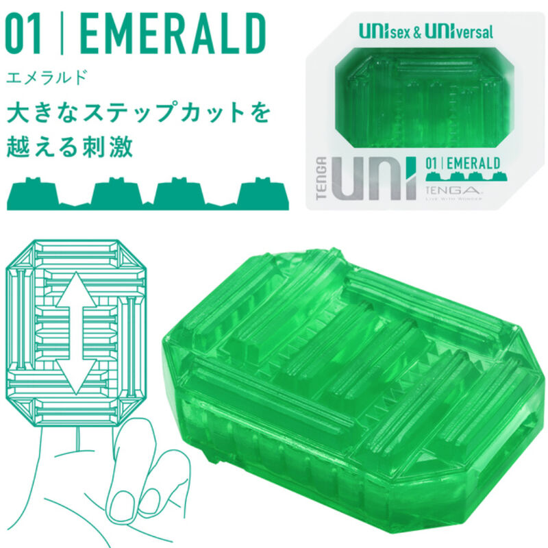 TENGA - MASTURBATEUR UNI VARIETY ÉPAISSE PACK 4 UNITÉS