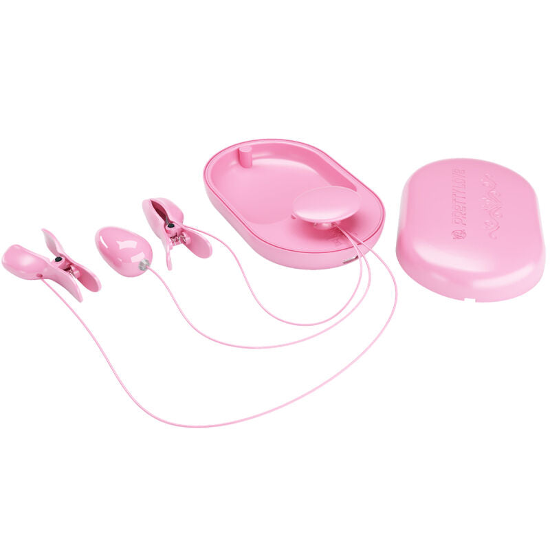 PRETTY LOVE - BOITE SURPRISE DE PINCES POUR ELECTROSTIMULATION ROSE