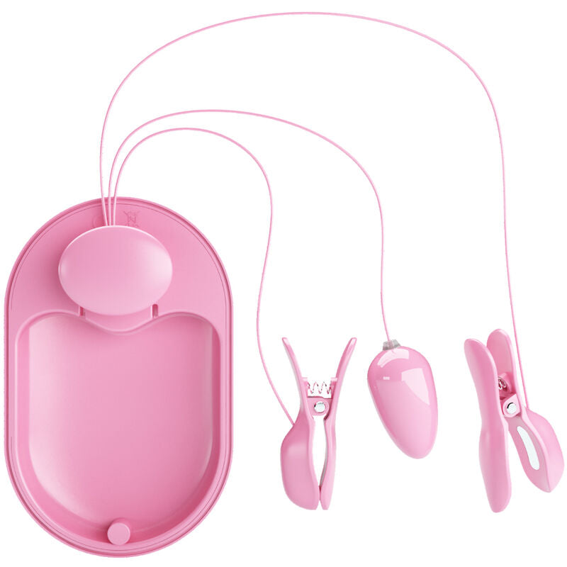 PRETTY LOVE - BOITE SURPRISE DE PINCES POUR ELECTROSTIMULATION ROSE