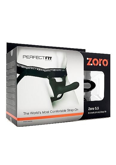 PERFECT FIT BRAND - ZORO STRAP ON 5.5 WS/M BELT BLACK