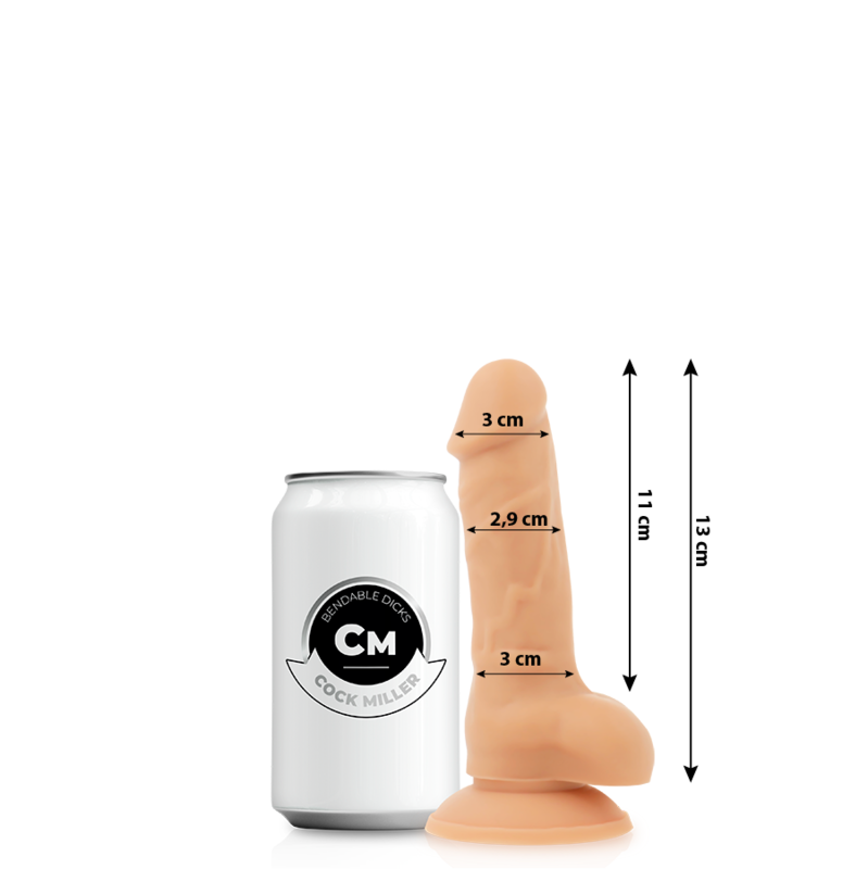 COCK MILLER - COCKSIL SILICONE DENSIT JOINTABLE 13 CM
