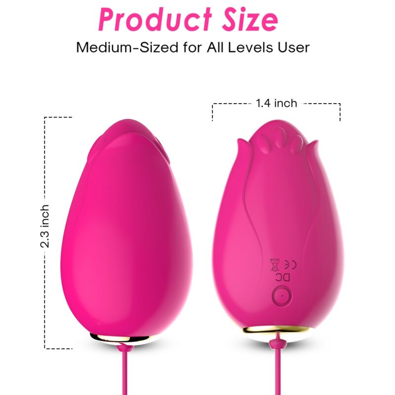 ARMONY - MANDALA EGG VIBRATOR G-SPOT REMOTE CONTROL FUCHSIA