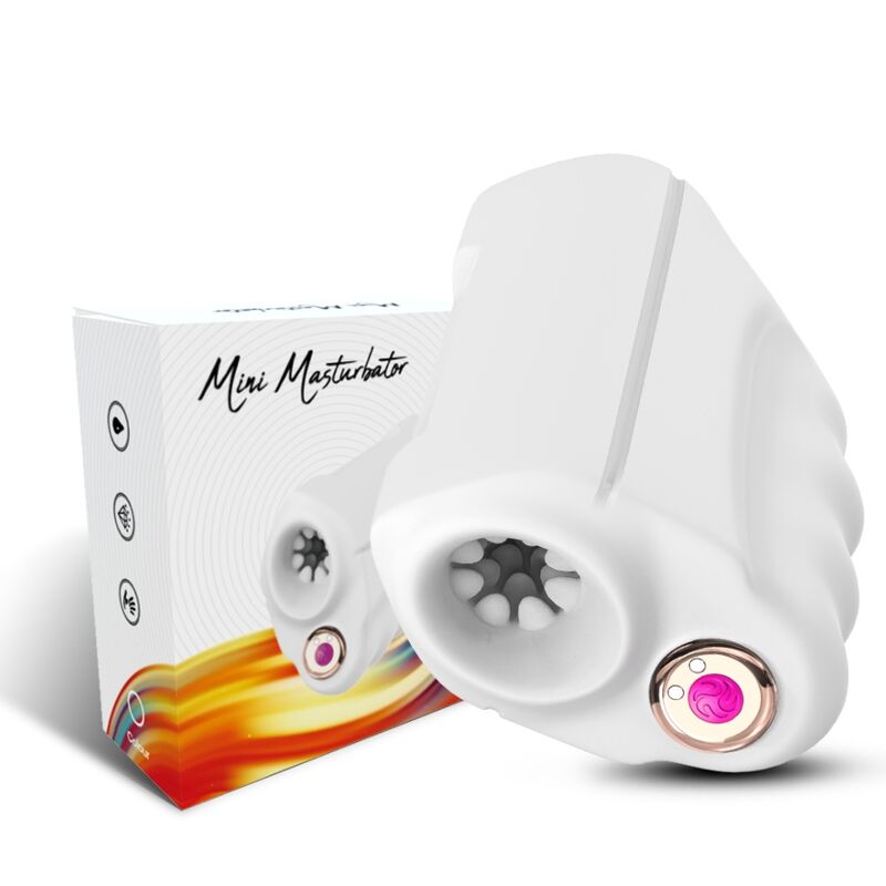 ARMONY - MASTURBATEUR ET VIBRATEUR WHITE MASTER