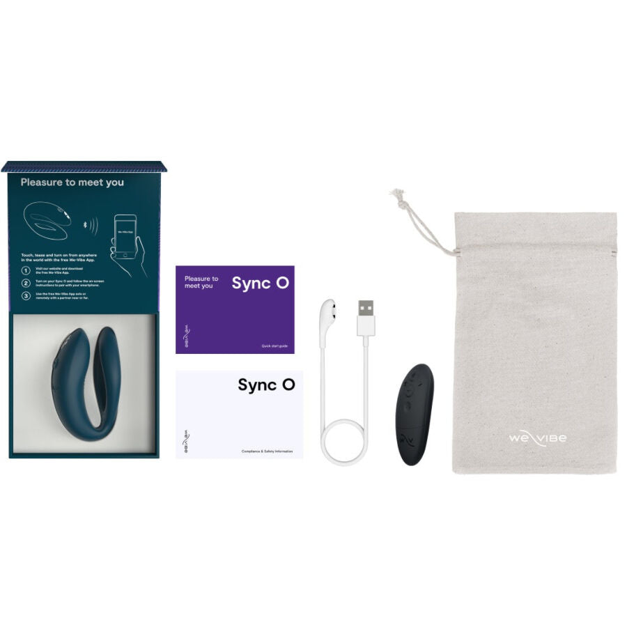 WE-VIBE - VIBRATEUR FLEXIBLE SYNC OU TÉLÉCOMMANDE VERT FONCÉ