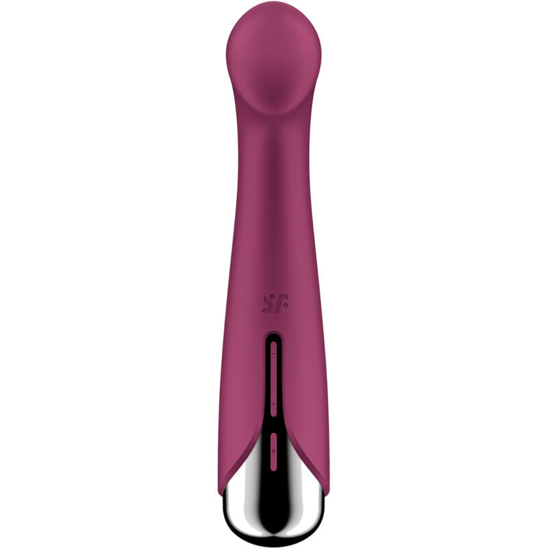 SATISFYER - SPINNING G-SPORT 1 VIBRATEUR ROTATEUR ROUGE