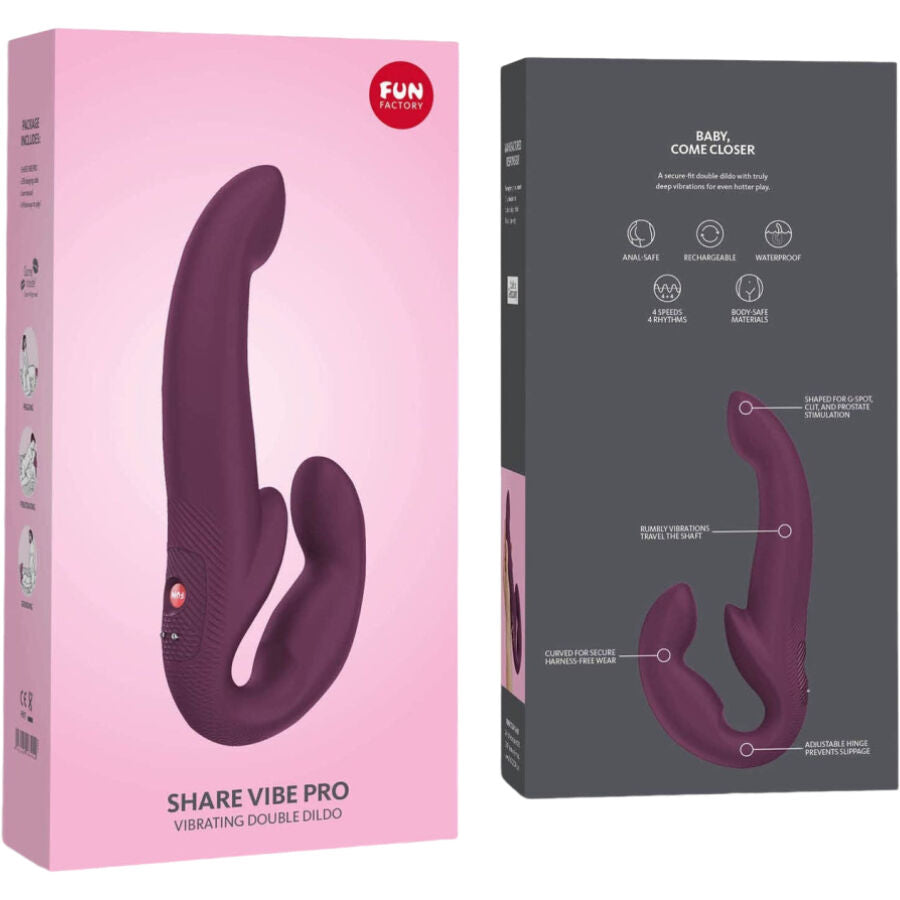 FUN FACTORY - SHARE VIBE PRO DOUBLE VIBRATEUR VIOLET