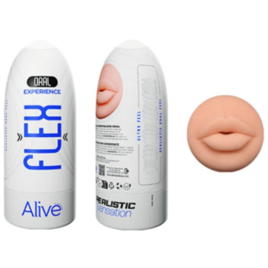 ALIVE - MALE MASTURBATOR FLEX ORAL SIZE M