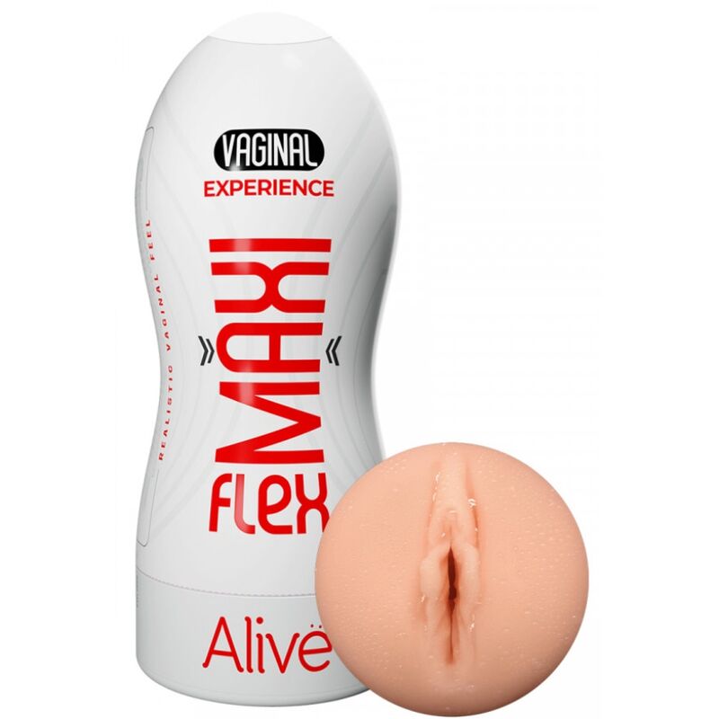 ALIVE - MASTURBADOR MASCHIO MAXI FLEX TAGLIA VAGINALE L